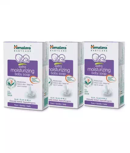 HIMALAYA BABY EXTRA MOISTURIZING SOAP 3X 75G 75 gm