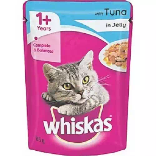 WHISKAS KITTEN WITH TUNA IN JELLY 85 gm