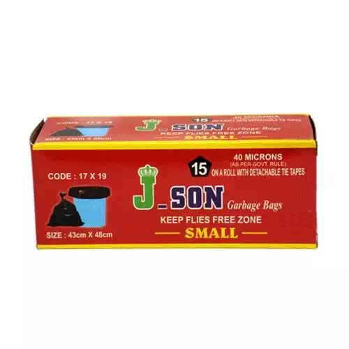 JSON GARBAGE BAGS SMALL 1 Pack