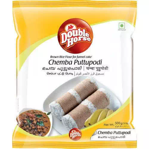 DOUBLE HORSE CHEMBA PUTTU PODI 500 gm