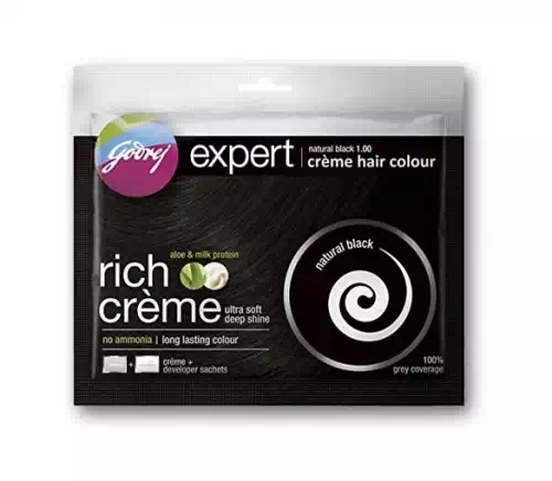 GODREJ EXPERT HAIR CREAM NATURAL BLACK NO.1 (PKT) 20 gm
