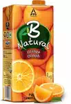 B natural orange oomph juice
