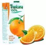 TROPICANA ORANGE 100% 1l