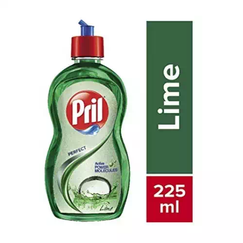 PRIL PERFECT DISHWASH LIQUID LIME 225 ml