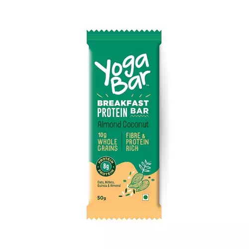 Buy Yogabar Breakfast Apricot and Fig Protein Bar, 50 g Online at