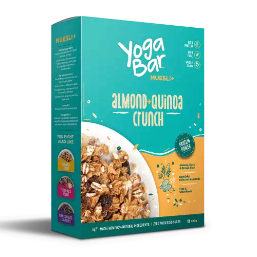 YOGA BAR MUESLI ALMOND QUINOA CRUNCH 400 gm