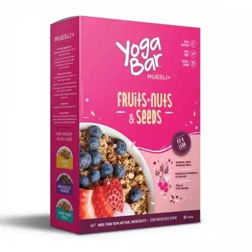 YOGA BAR MUESLI FRUITS NUTS&SEEDS 400 gm