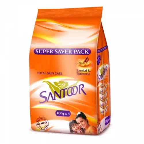 SANTOOR SOAP 4X90GM SET PACK 90 gm