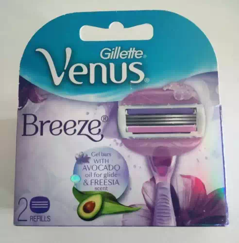 GILLETTE VENUS BREEZE CARTRIDGE-2 REFILL 1 pcs