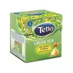 Tetley green tea bag (lemon & honey)
