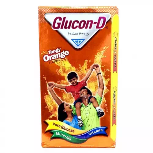 GLUCON-D TANGY ORANGE 125 gm