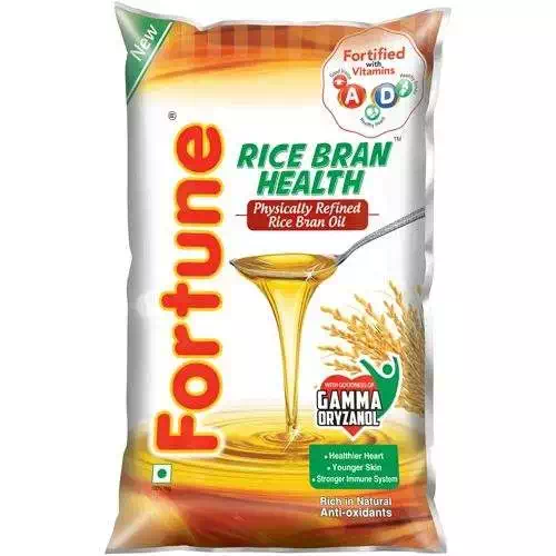 FORTUNE RICE BRAN OIL POUCH 1 l