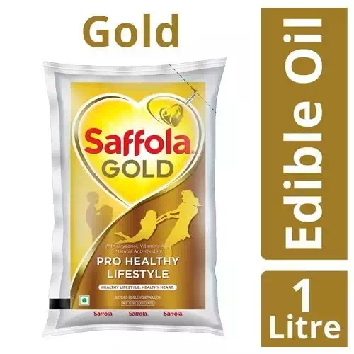 SAFFOLA GOLD LOSORB BLENDED OIL POUCH 1 l