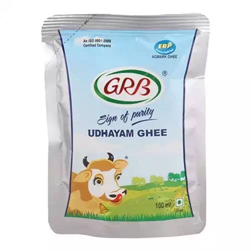 GRB UDHAYAM GHEE (PKT) 100 ml