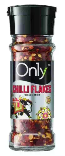 ONLY CHILLI FLAKES GLASS 34 gm