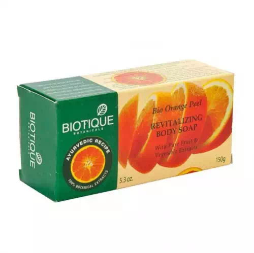 BIOTIQUE BIO ORANGE PEEL SOAP 150 gm