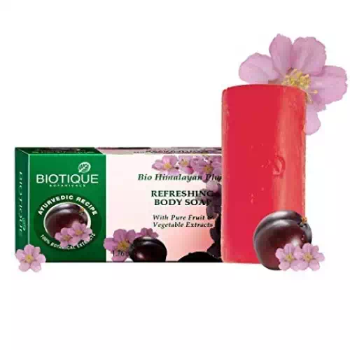 BIOTIQUE  HIMALAYAN PLUM SOAP 150 gm