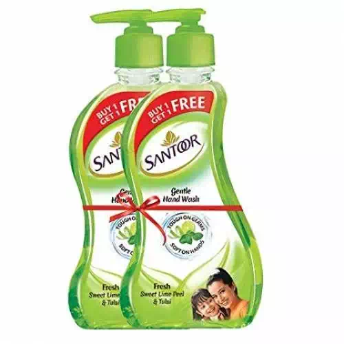 SANTOOR FRESH HAND WASH 200ML PUMP B1G1 200 ml