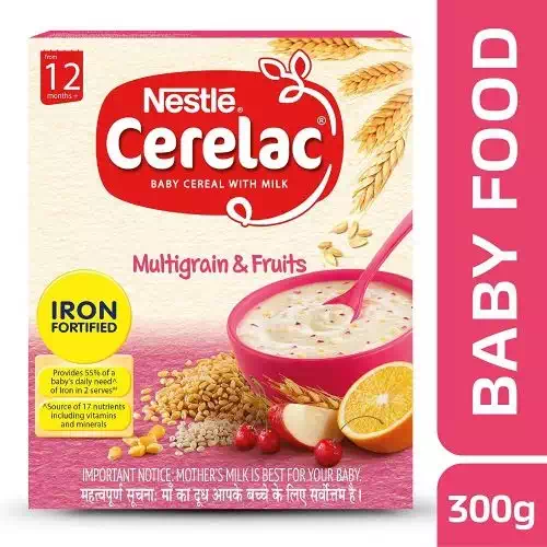 CERELAC MULTI GRAIN AND FRUIT (STAGE 4) 300 gm