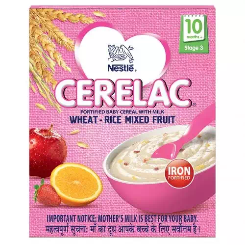 CERELAC WHEAT RICE MIXED FRUIT (STAGE 3) 300 gm