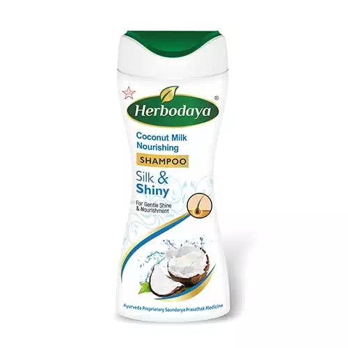 HERBODAYA COCONUT MILK NOURISHING SILK&SHINY SHAMPOO 100 ml