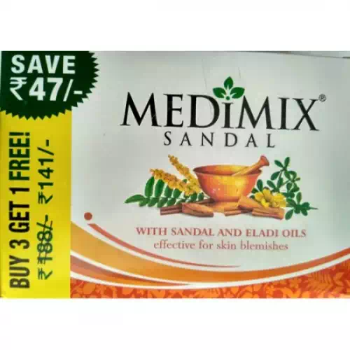 MEDIMIX SANDAL 4*125GM SET 125 gm