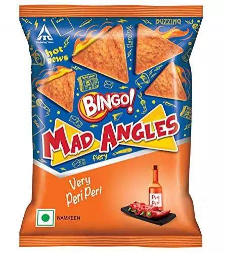 BINGO MAD ANGLES PERI PERI 80 gm