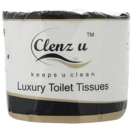 CLENZ U LUXURY TOILET TISSUES ROLL 400 Nos