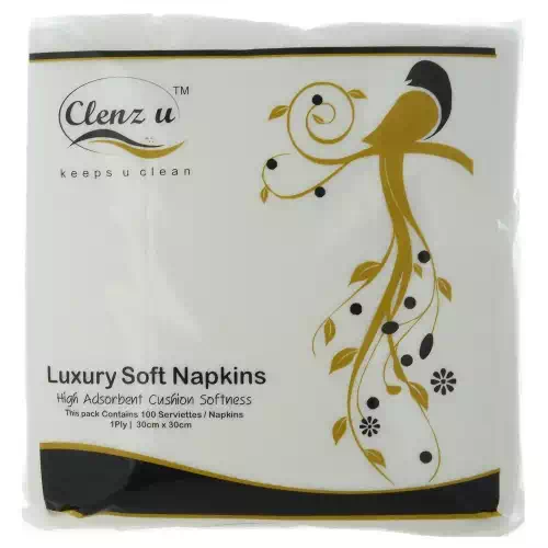 CLENZ U LUXURY SOFT NAPKINS 100 Nos