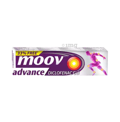 MOOV ADVANCE GEL(30G + 10G FREE) 30 gm