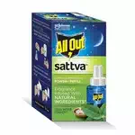 All Out Sattva Natural Power+refill