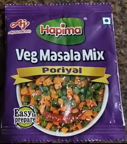 Hapima Veg Masala Mix Poriyal Buy Hapima Veg Masala Mix Poriyal Online From Graceonline In