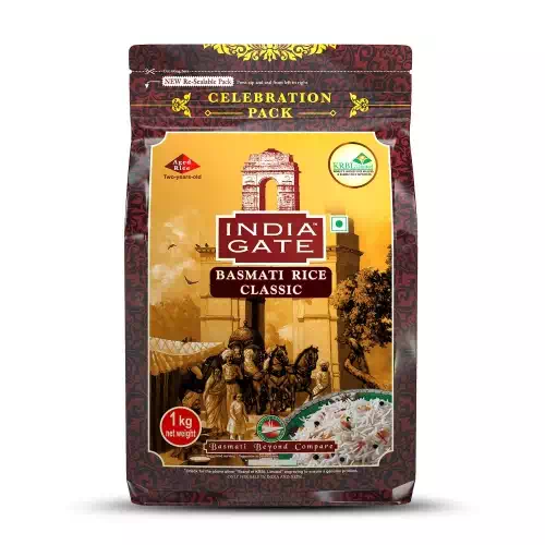 INDIA GATE CLASSIC  BASMATI RICE 1 kg