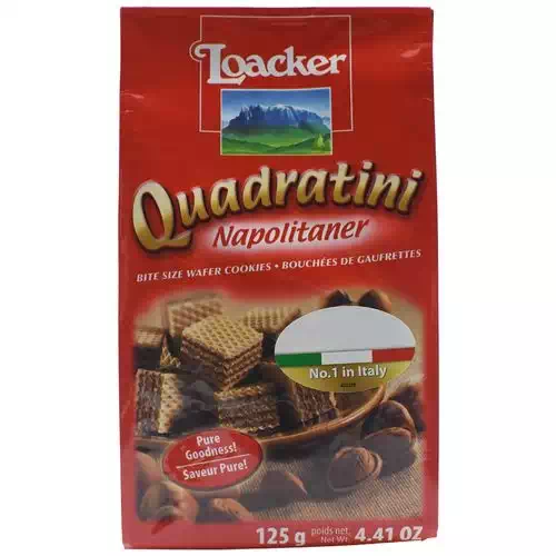 LOACKER QUADRATINI NAPOLITANER 125 gm