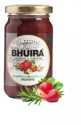 BHUIRA STRAWBERRY&ROSEMARY 240 gm