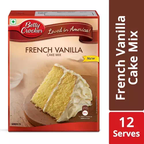 BETTY CROCKER  FRENCH VANILLA CAKE MIX 520 gm