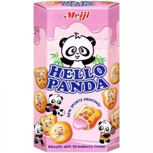 HELLO PANDA STRAWBERRY BISCUITS 50 gm