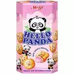 Hello panda strawberry biscuits