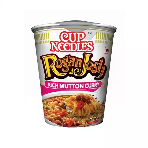 TOP RAMEN CUP NOODLES ROGAN JOSH 70 gm