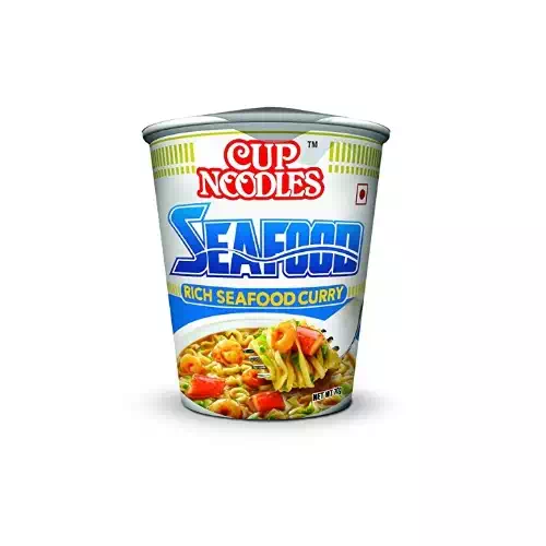 TOP RAMEN CUP NOODLES SEAFOOD  70 gm