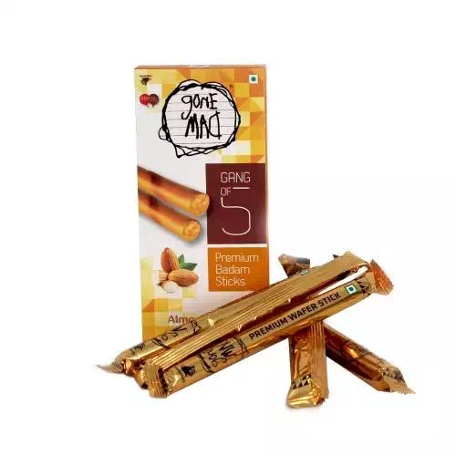 GONE MAD PREMIUM BADAM STICKS  62.5 gm