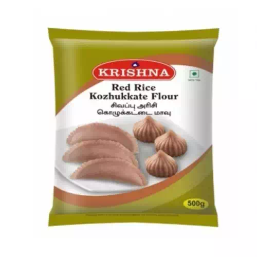 KRISHNA RED RICE KOZHAKKATE FLOUR 500 gm