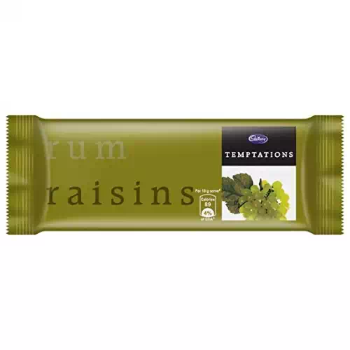 CADBURY TEMPTATION RUM RAISINS 72 gm