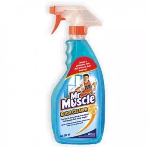 MR MUSCLE GLASS CLEANER BLUE 500 ml