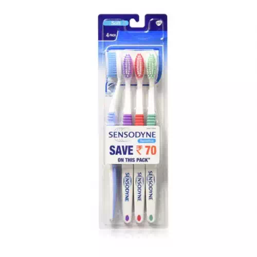 SENSODYNE SENSITIVE TOOTH BRUSH 4N 4 Nos