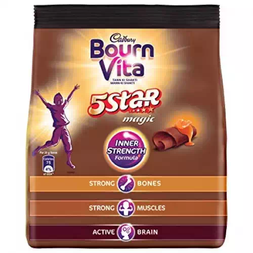 CADBURY BOURNVITA 5 STAR (REFILL ) PACK 500 gm