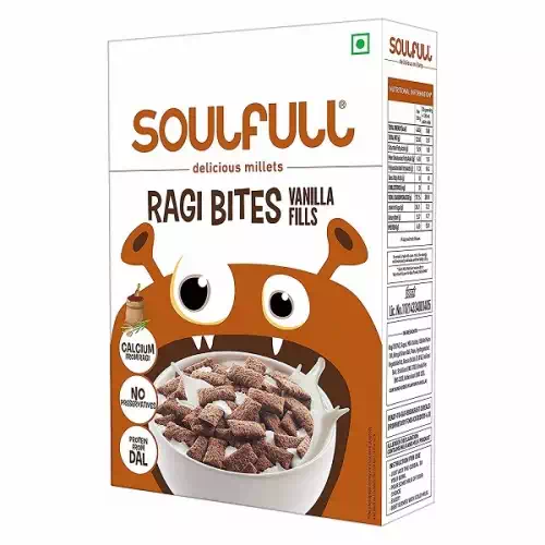 SOULFULL RAGI BITES VANILLA FILLS 250 gm