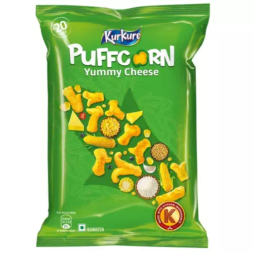 KUR KURE PUFFCORN YUMMY CHEESE 55 gm