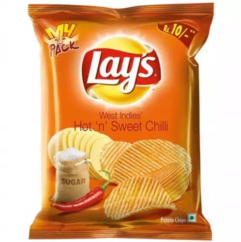 LAYS HOT N SWEET CHILLI 52 gm