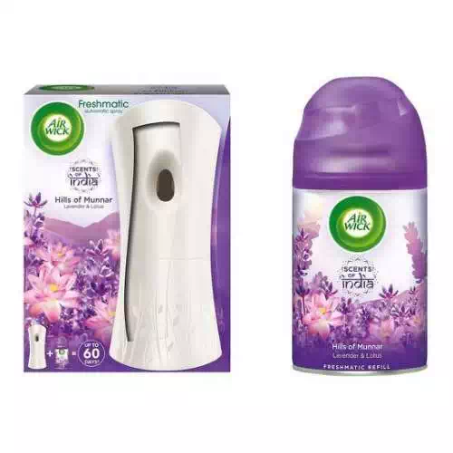 AIRWICK AUTOMATIC LAVENDER&LOTUS SPRAY SET 250 ml